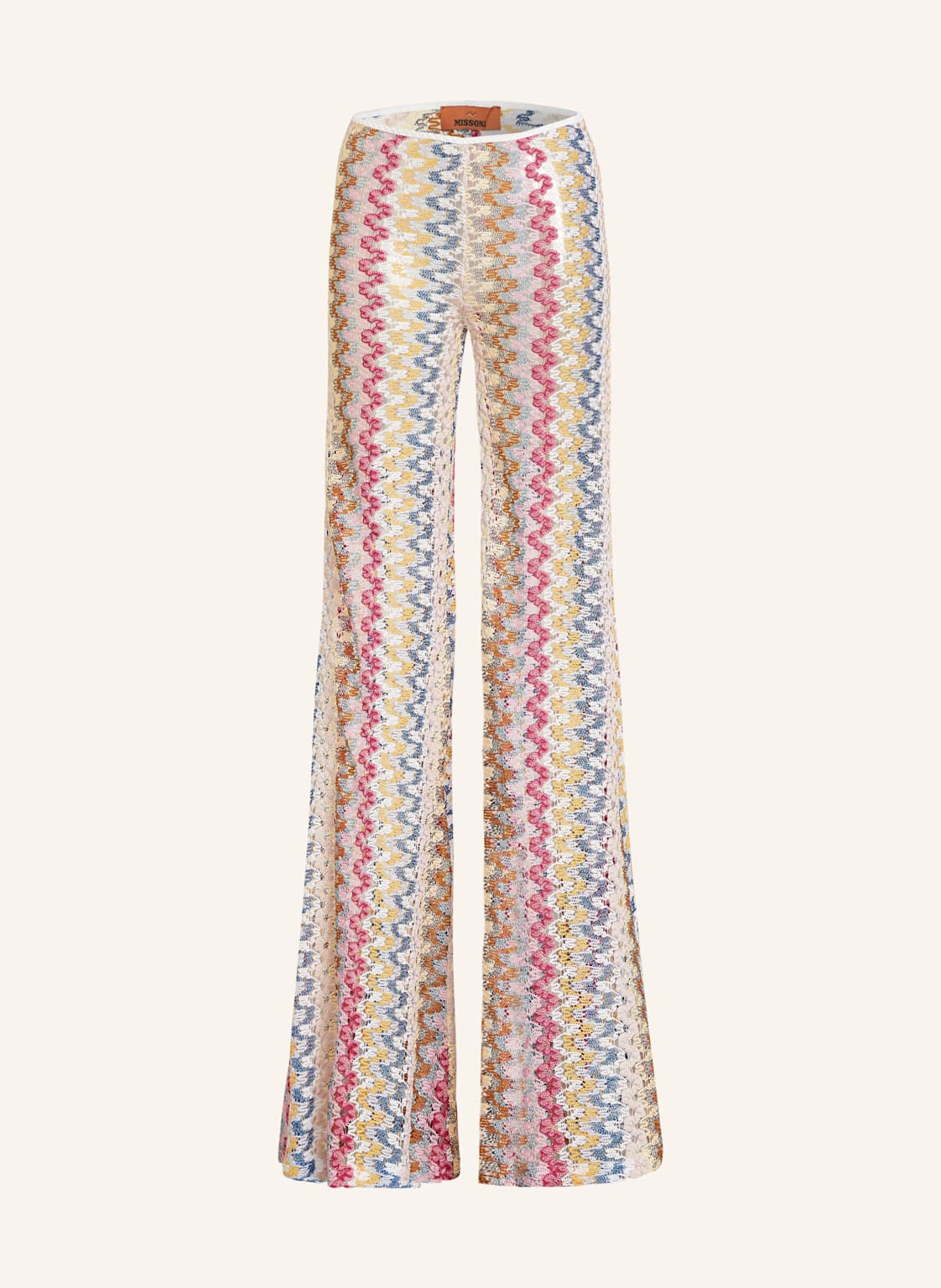 Missoni Häkelhose Mit Glitzergarn pink Missoni Häkelhose Mit Glitzergarn pink von Missoni