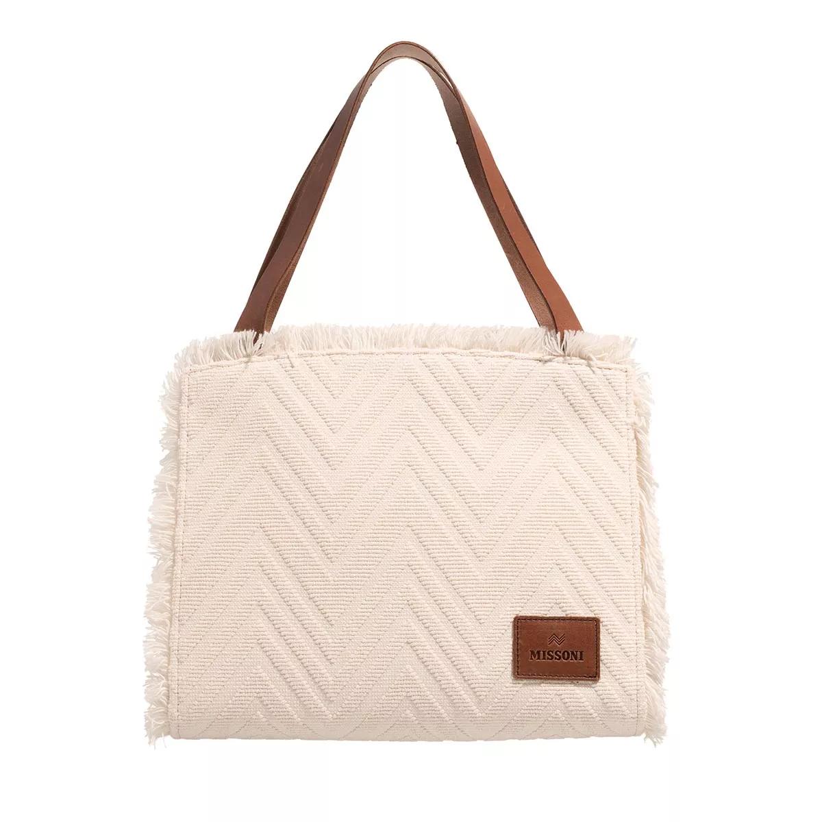 Missoni Handtasche - MI10007D Tote Small - Gr. unisize - in Weiß - für Damen von Missoni