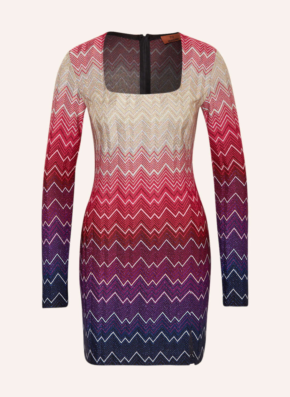 Missoni Kleid Mit Glitzergarn lila von Missoni