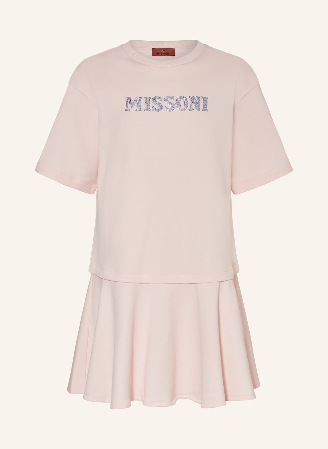 Missoni Kleid Mit Schmucksteinen rosa Missoni Kleid Mit Schmucksteinen rosa von Missoni
