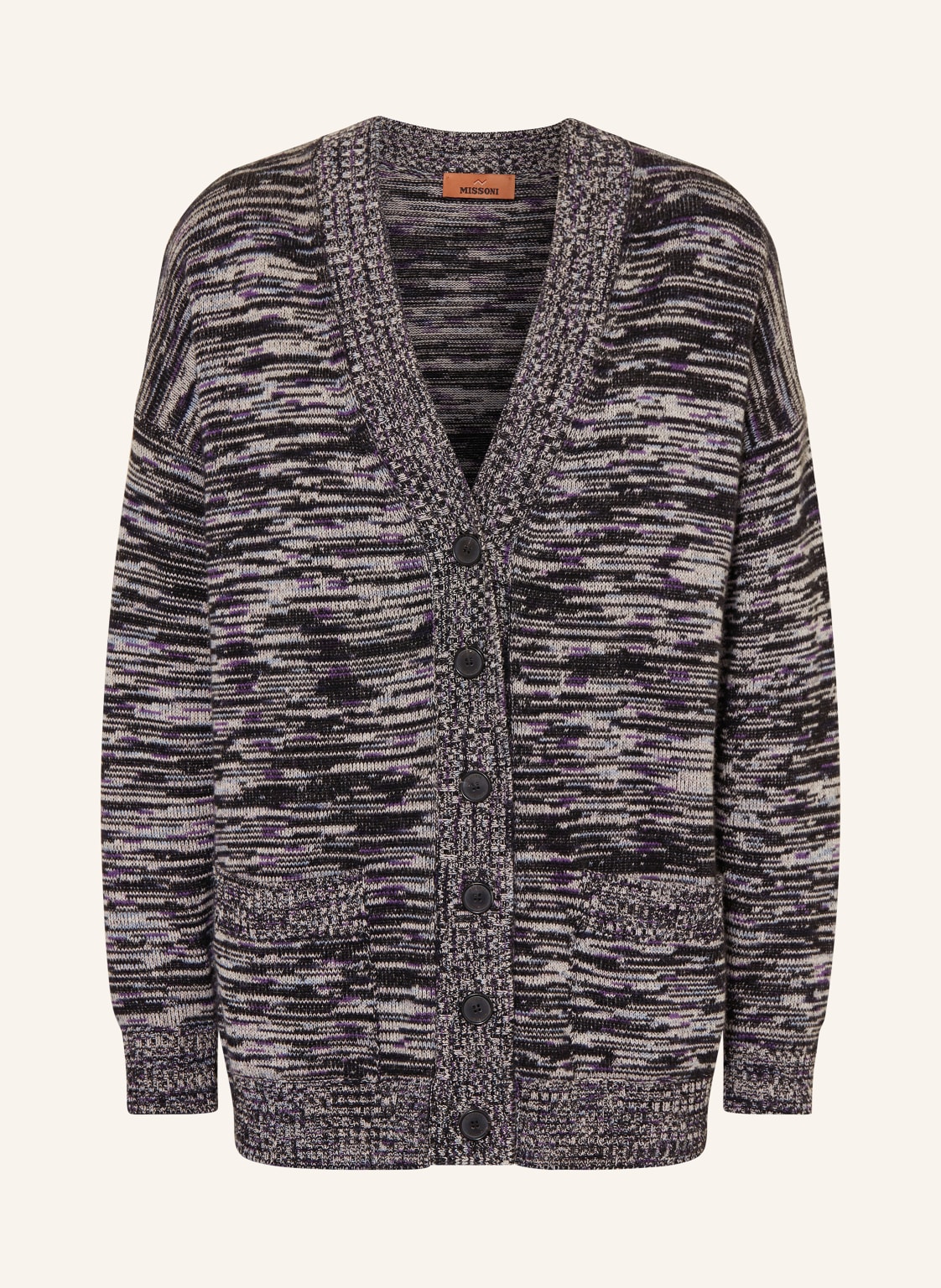 Missoni Oversized-Strickjacke Aus Cashmere schwarz von Missoni