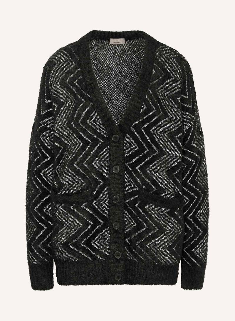 Missoni Oversized-Strickjacke Mit Pailletten schwarz von Missoni