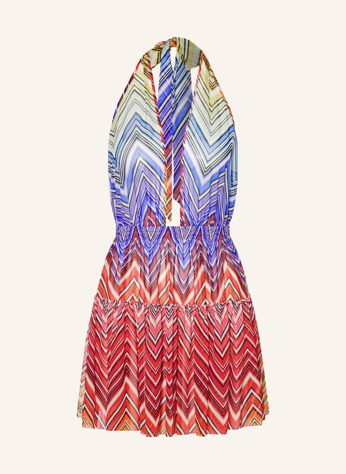 Missoni Strandkleid Aus Mesh blau von Missoni