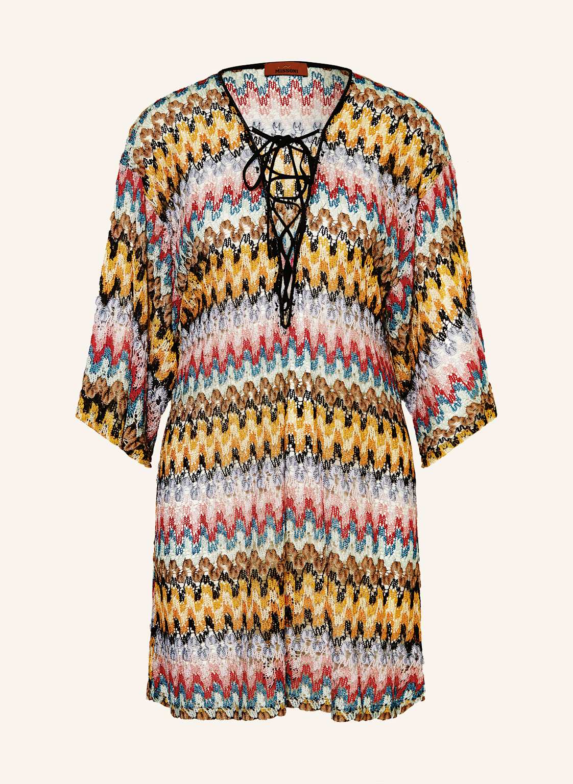 Missoni Strandkleid Mit Glitzergarn schwarz von Missoni