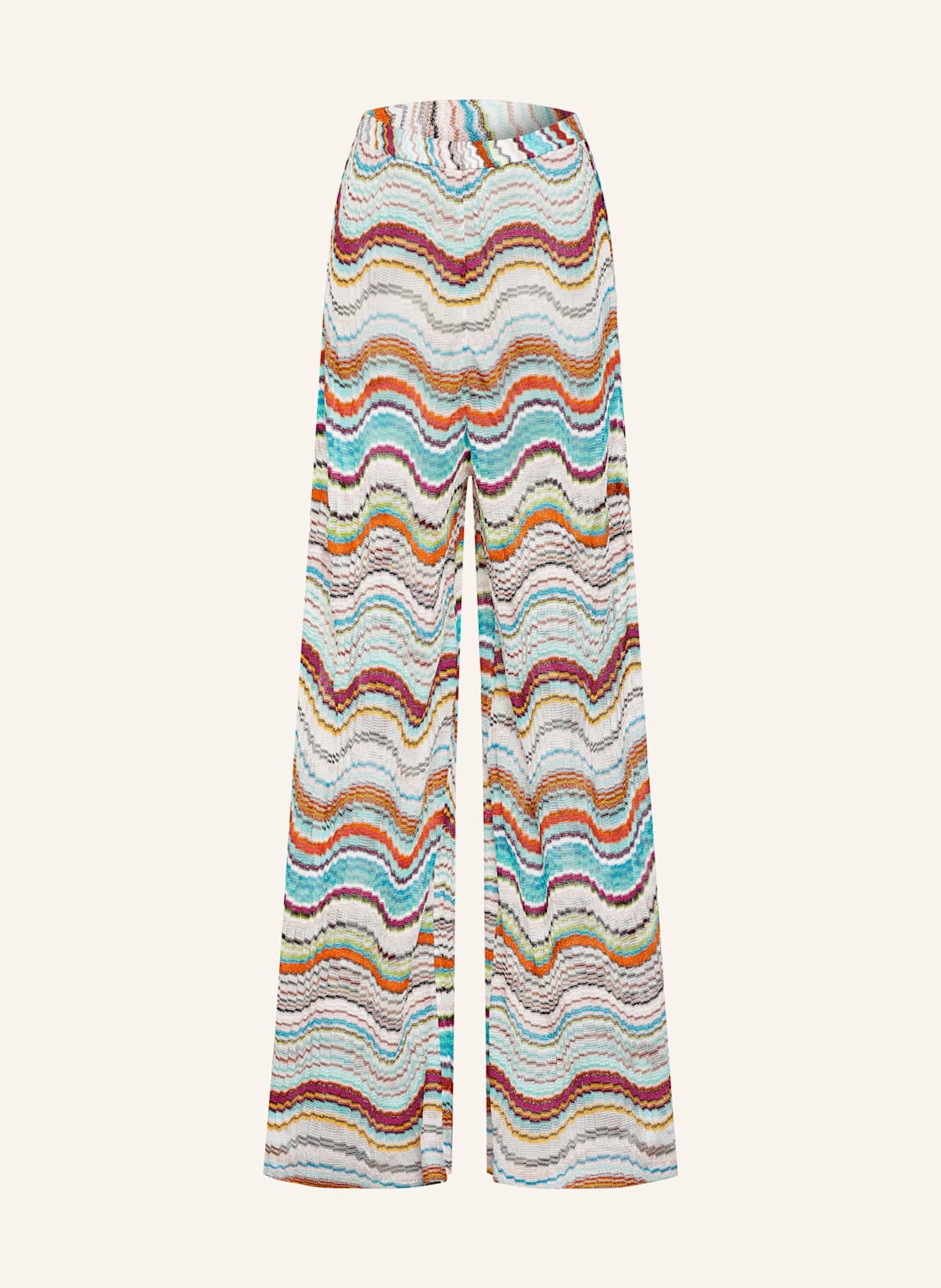 Missoni Strickhose Mit Glitzergarn braun Missoni Strickhose Mit Glitzergarn braun von Missoni