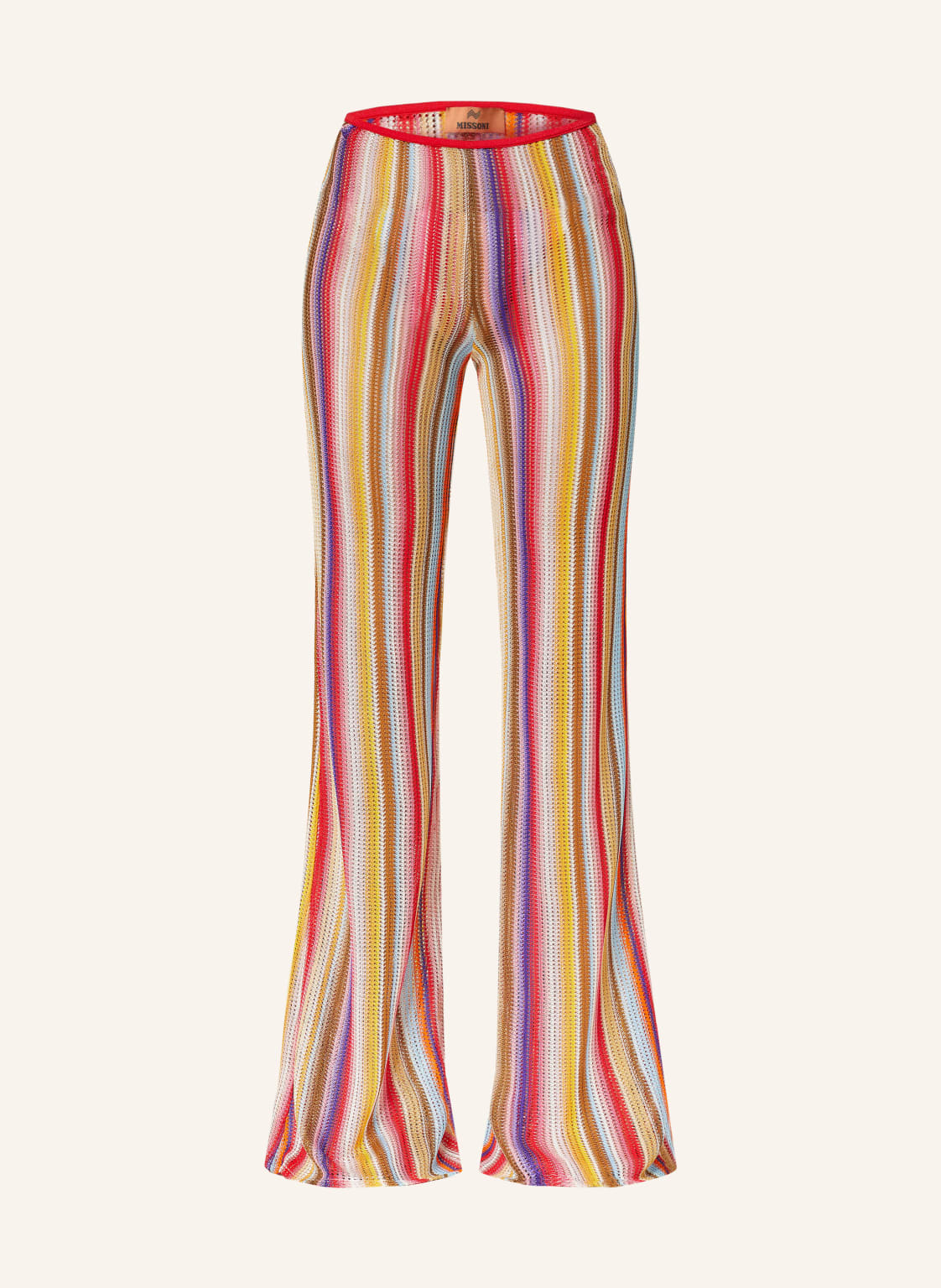 Missoni Strickhose rot von Missoni