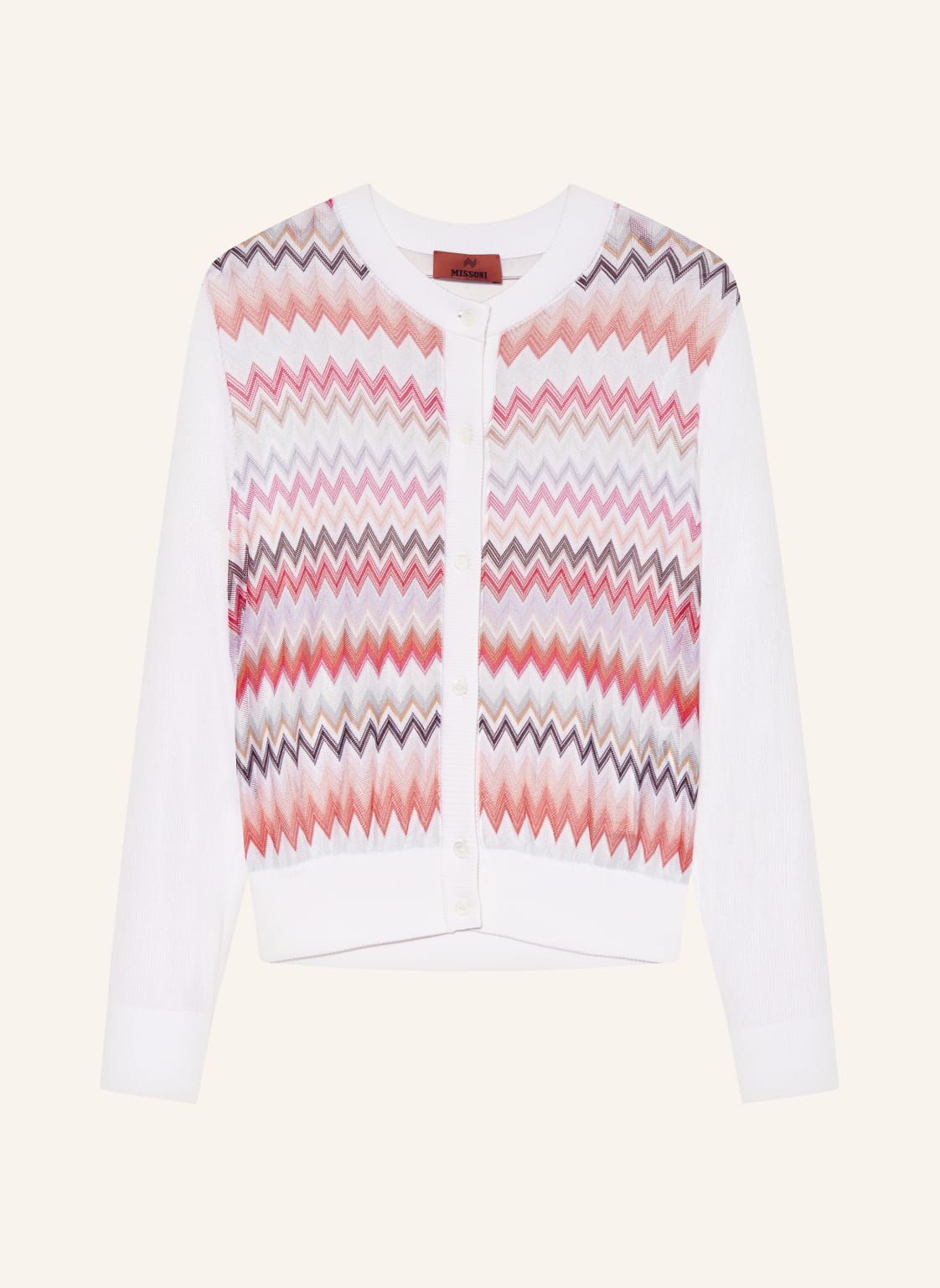 Missoni Strickjacke weiss Missoni Strickjacke weiss von Missoni