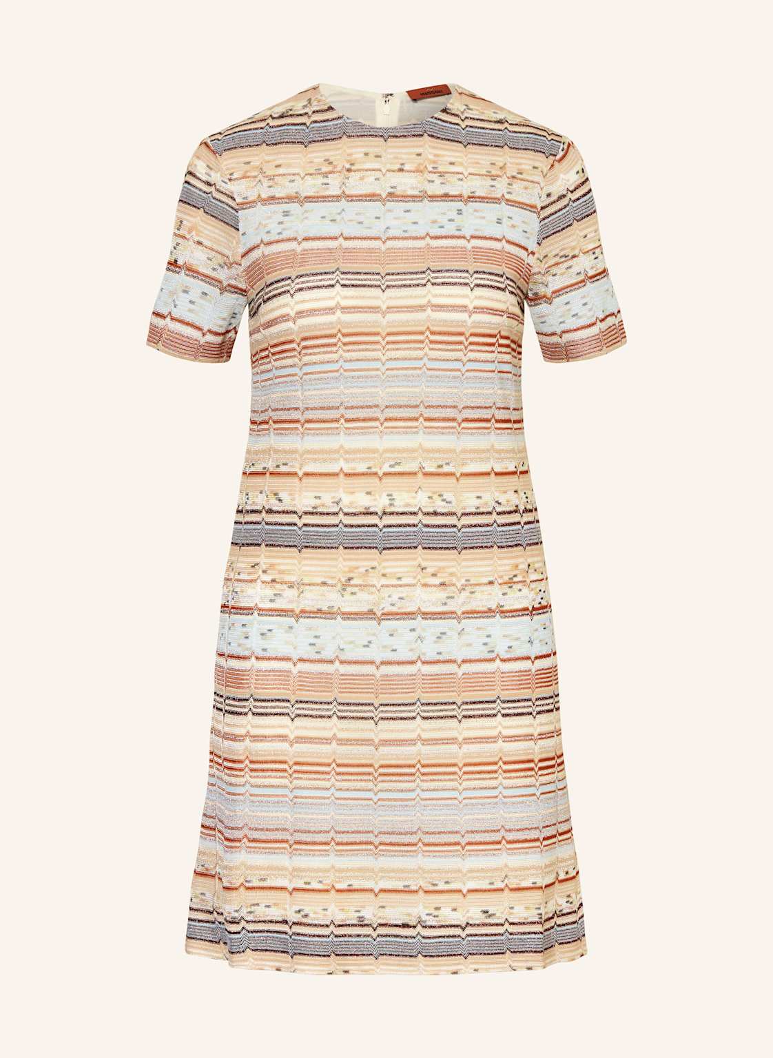 Missoni Strickkleid Mit Glitzergarn braun Missoni Strickkleid Mit Glitzergarn braun von Missoni