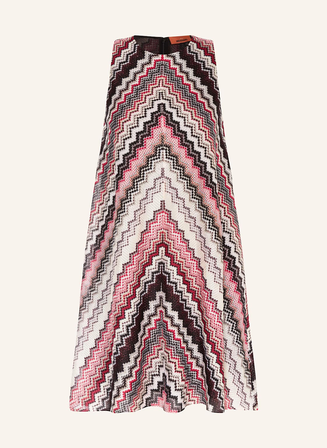 Missoni Strickkleid Mit Glitzergarn rosa von Missoni