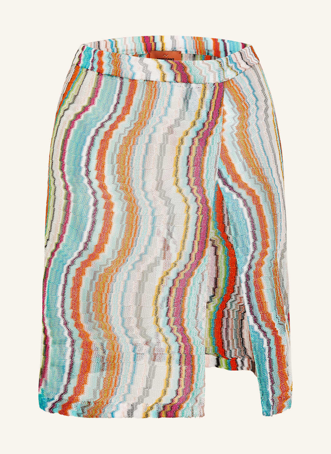 Missoni Strickrock Mit Glitzergarn braun von Missoni