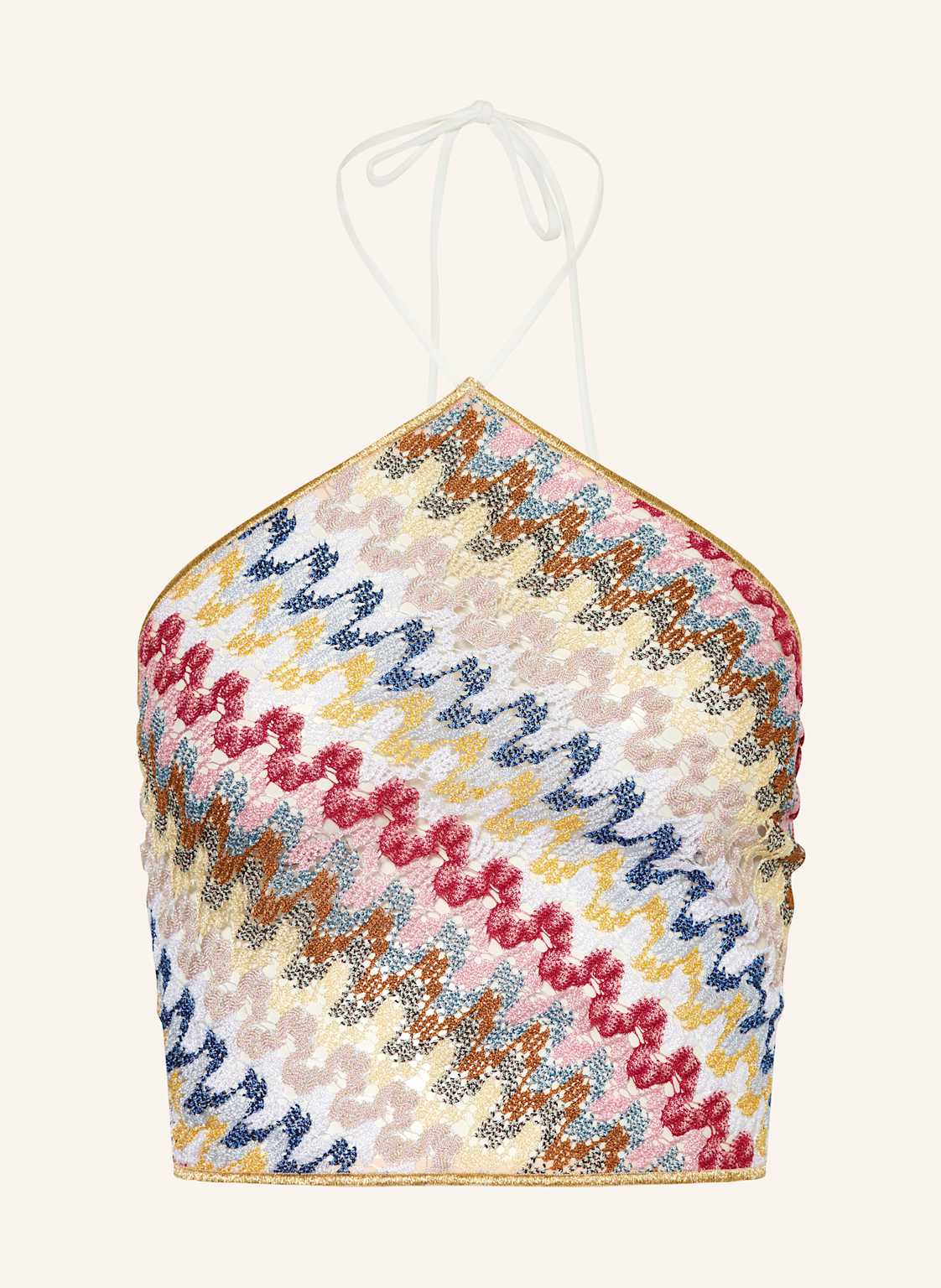 Missoni Stricktop Mit Glitzergarn pink Missoni Stricktop Mit Glitzergarn pink von Missoni