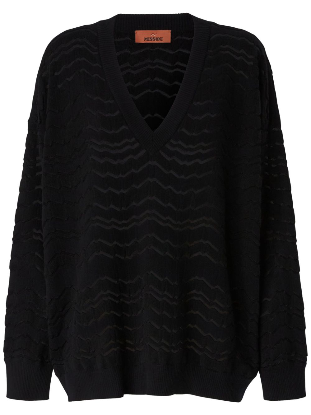 Missoni V-neck jumper - Black von Missoni