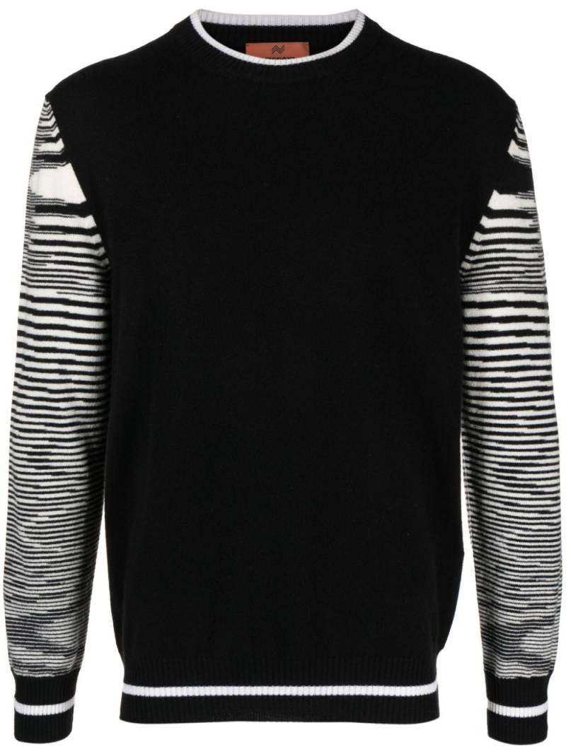 Missoni crew-neck cashmere jumper - Black von Missoni