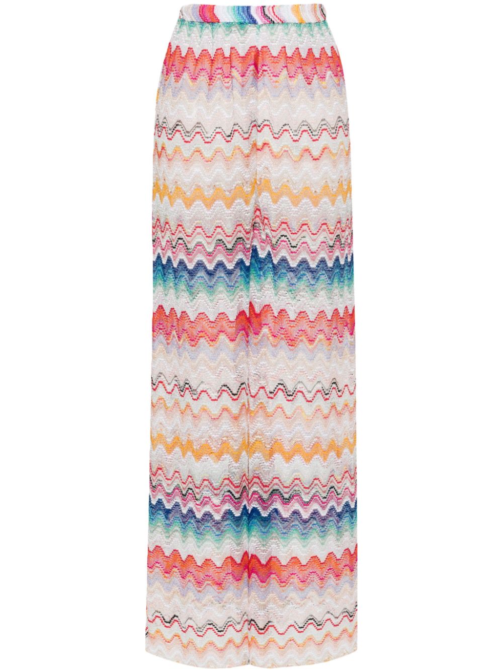 Missoni high-waist wide-leg trousers - White von Missoni