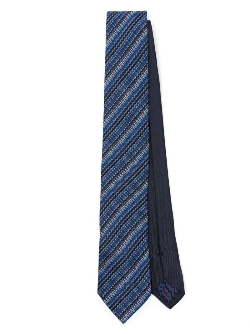 Missoni silk tie - Blue von Missoni