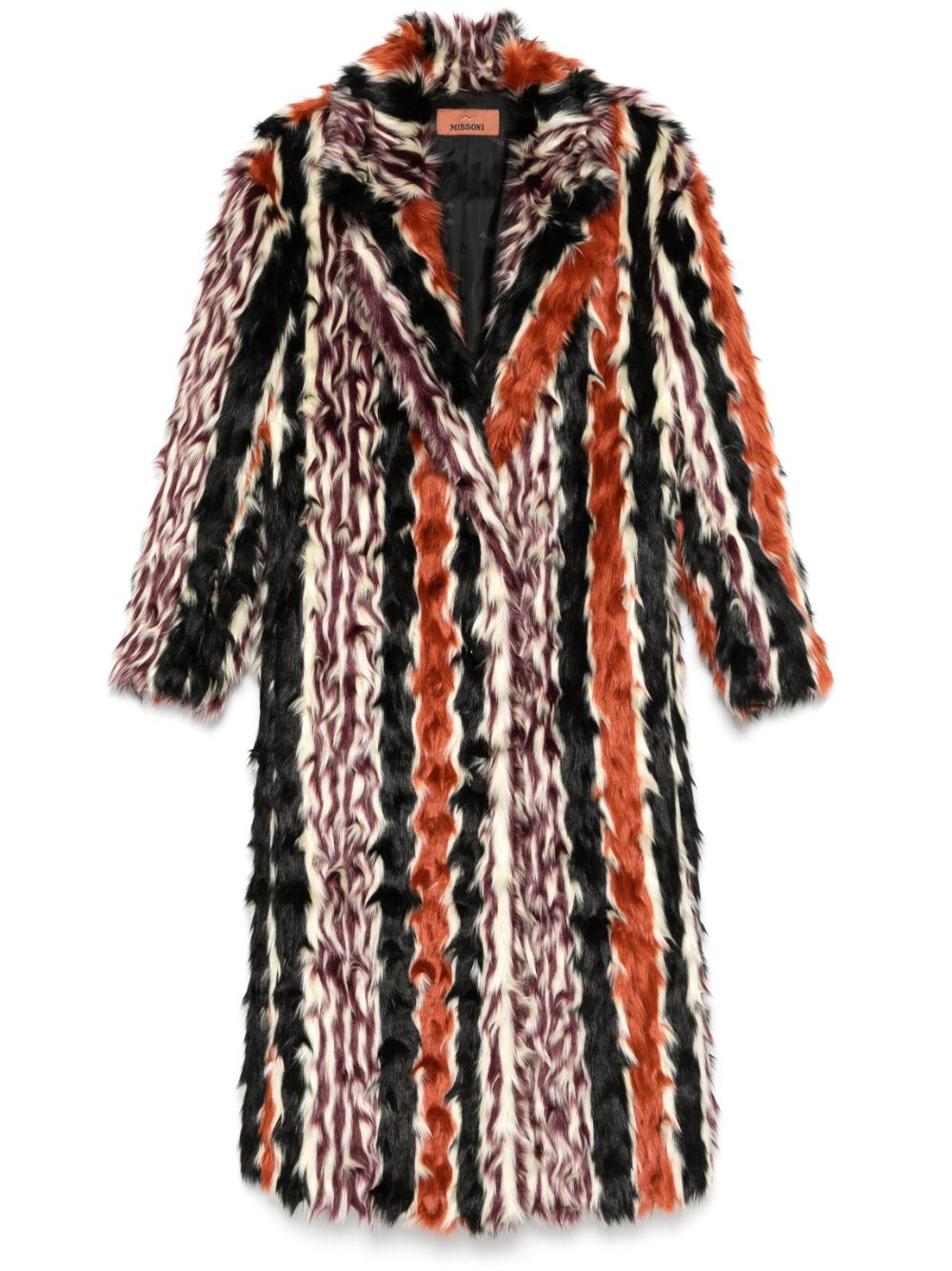 Missoni striped coat - Black von Missoni