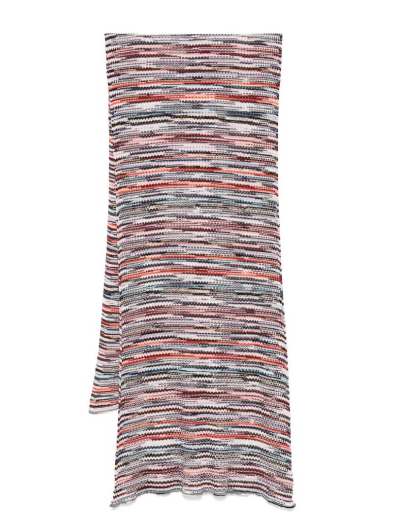 Missoni striped scarf - Pink von Missoni