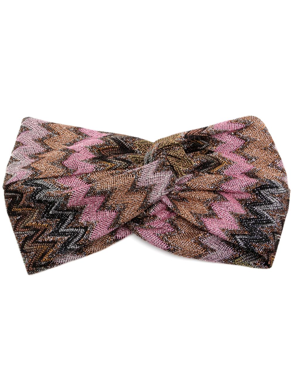 Missoni zig zag headscarf - Black von Missoni