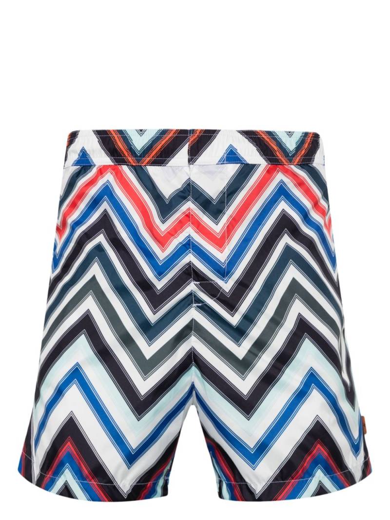 Missoni zigzag swim trunks - White von Missoni