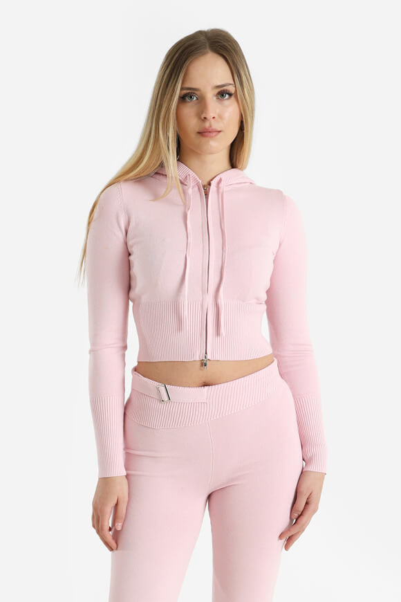 Missue Crop Strickjacke | Pink | Damen  | L von Missue