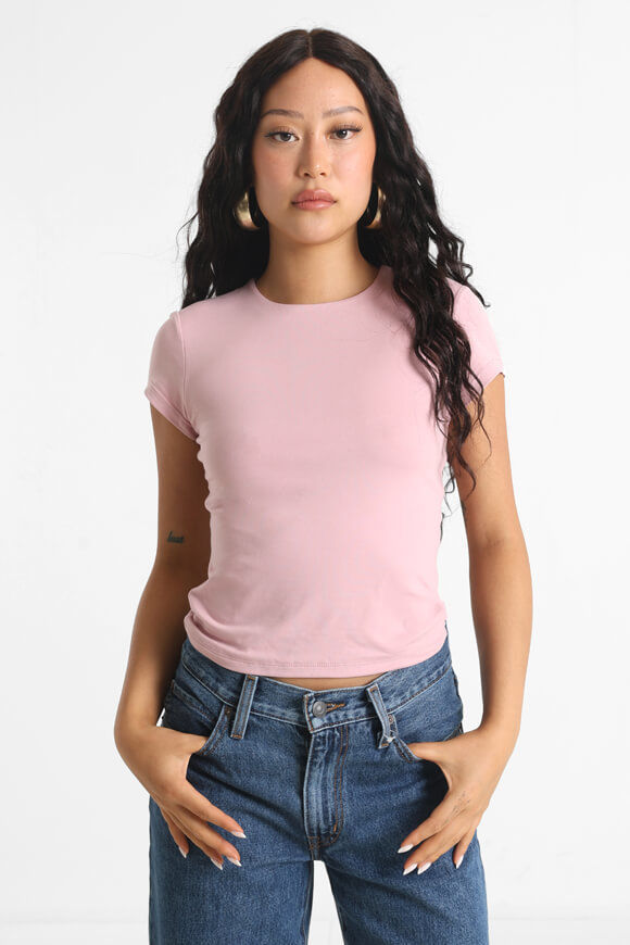 Missue Crop T-Shirt | Altrosa | Damen  | L von Missue