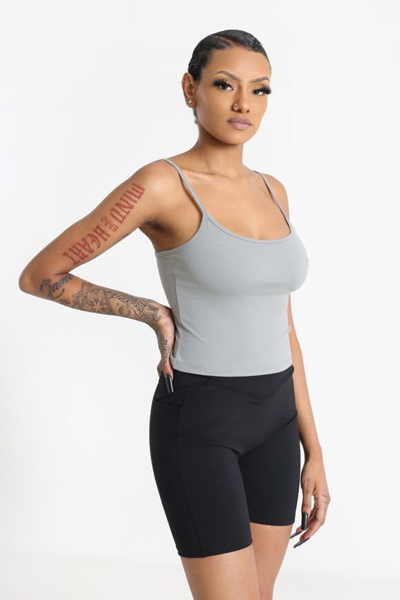 Missue Crop Trägertop | Grau | Damen  | L von Missue