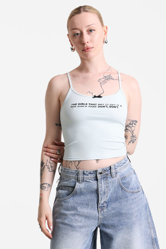 Missue Crop Trägertop | Hell Mintgrün | Damen  | XS von Missue