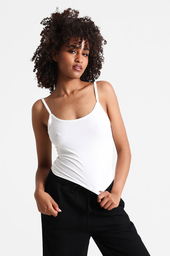 Missue Crop Trägertop | Offwhite | Damen  | XXS von Missue