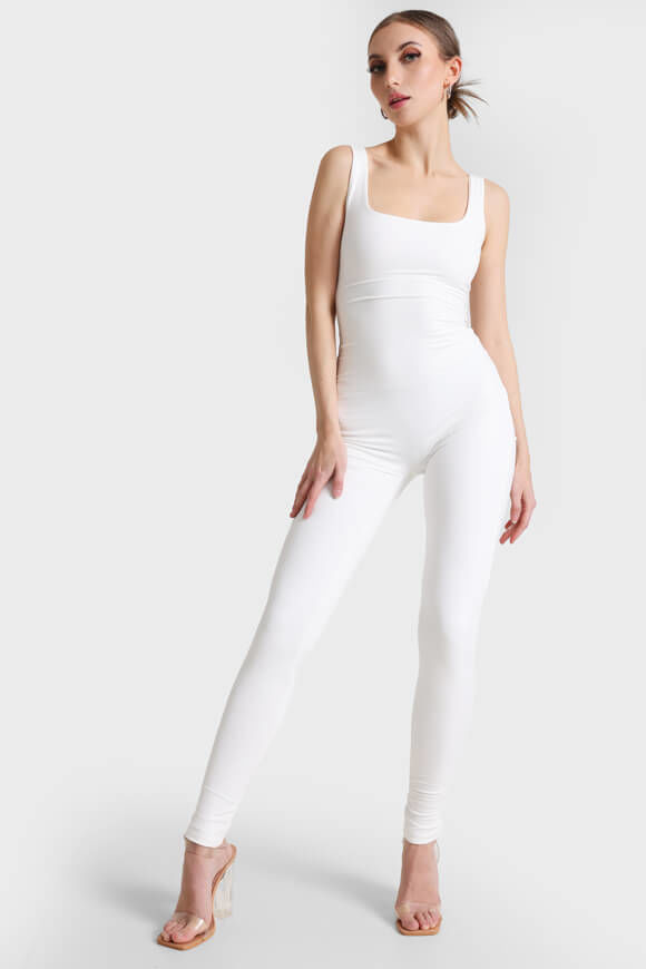 Missue Langer Overall | Offwhite | Damen  | XS von Missue