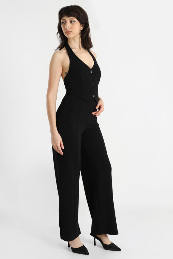 Missue Neckholder Overall | Schwarz | Damen  | L von Missue