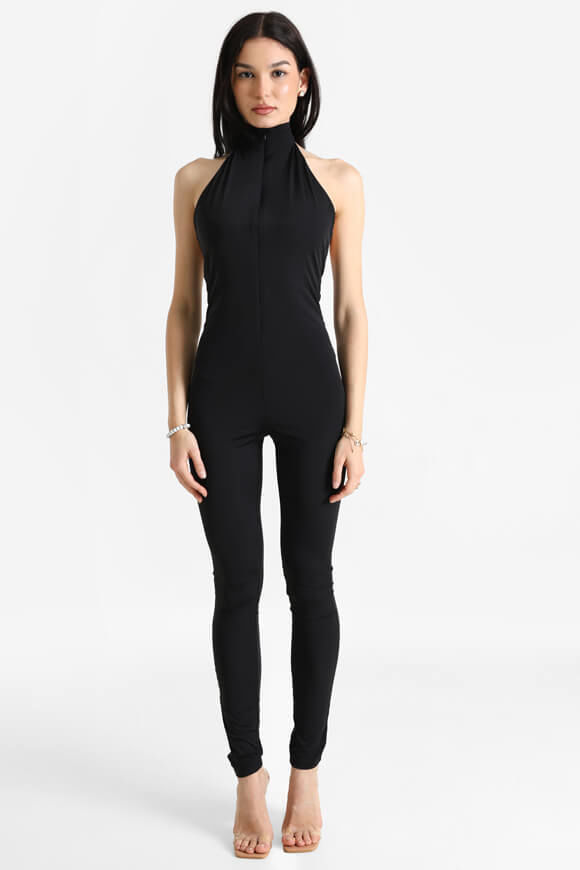 Missue Neckholder Overall | Schwarz | Damen  | S von Missue