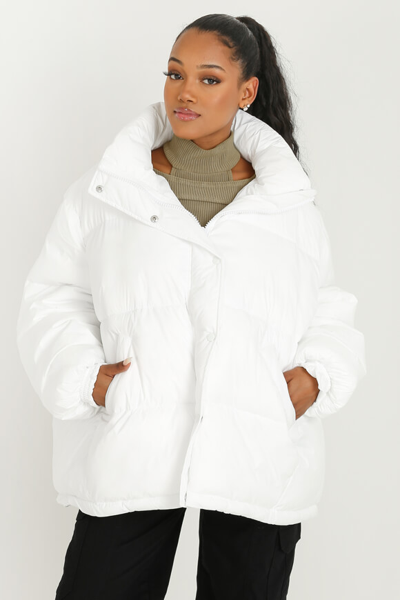 Missue Oversized Pufferjacke | Weiss | Damen  | S von Missue