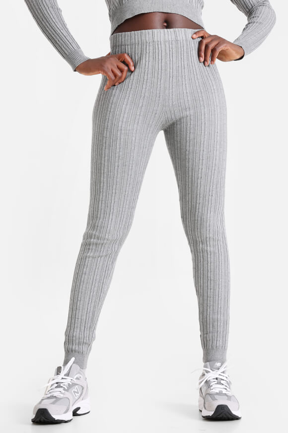 Missue Strickleggings | Mid Grey | Damen  | S von Missue