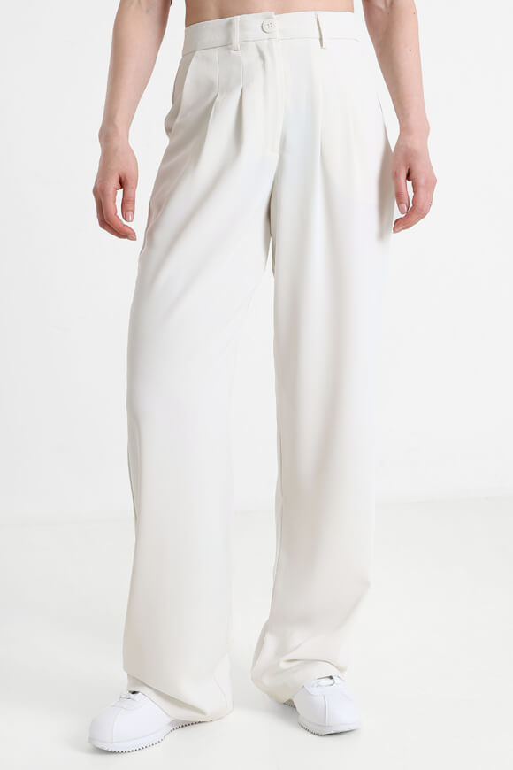 Missue Wide Leg Hose | Offwhite | Damen  | 32 von Missue