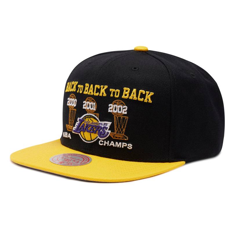 Cap Mitchell & Ness NBA Lakers Champs HHSS4196 Schwarz von Mitchell & Ness