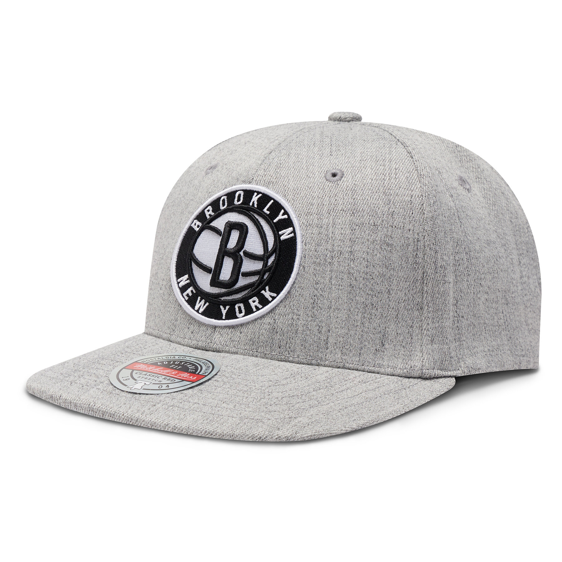 Cap Mitchell & Ness NBA Team Heather Nets HHSS3273 Grau von Mitchell & Ness