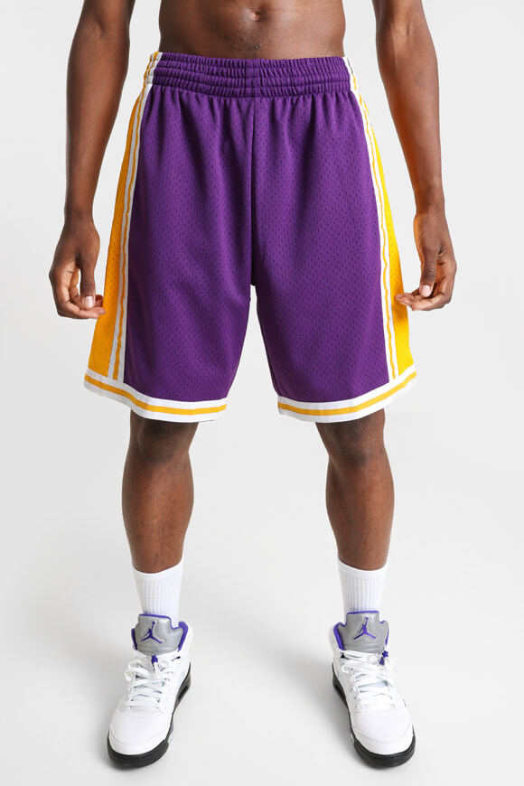 Mitchell & Ness Mesh Shorts - LA Lakers | Lila | Herren  | L