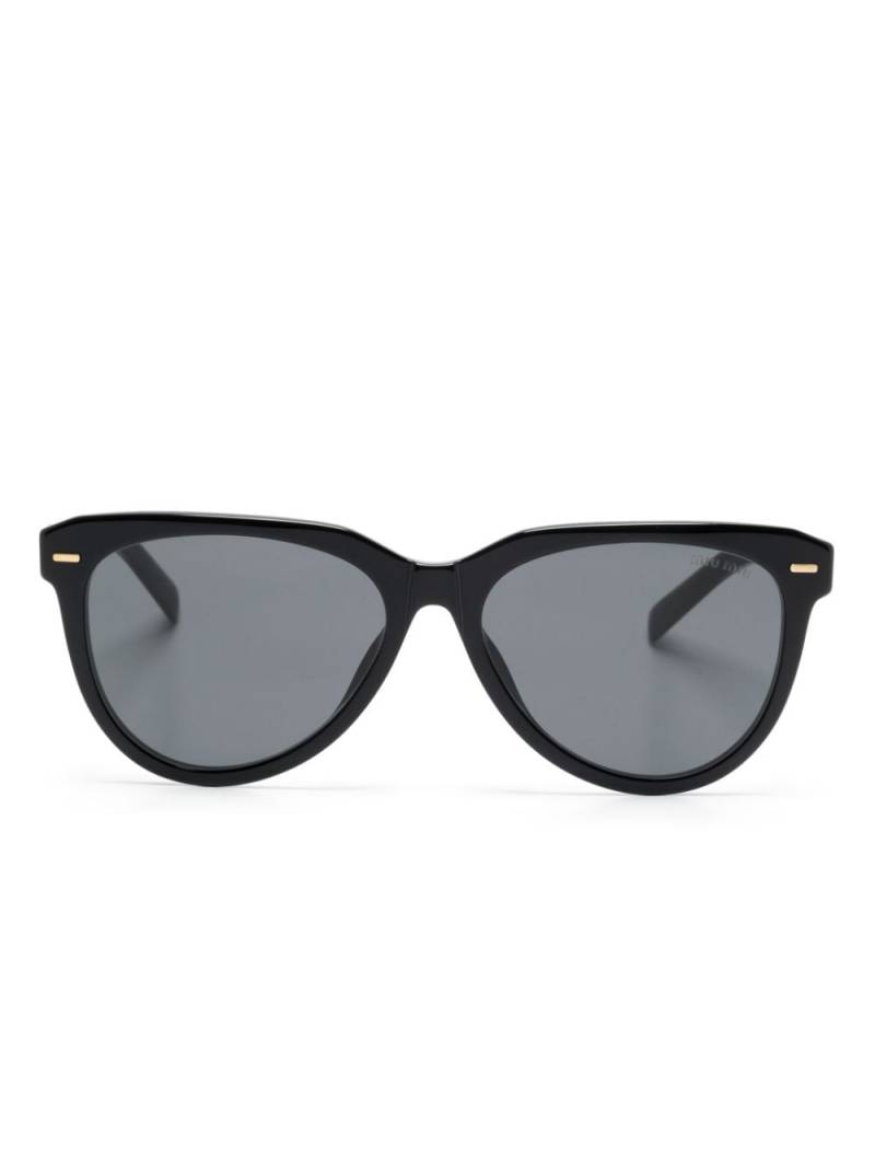 Miu Miu Eyewear 0MU12ZS sunglasses - Black von Miu Miu Eyewear