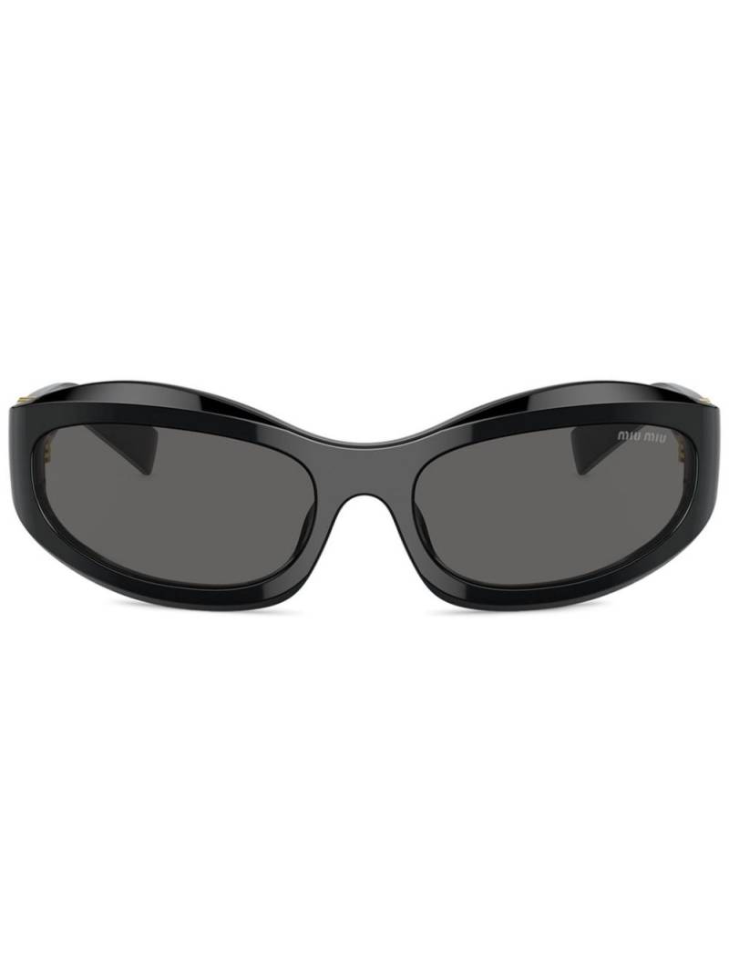 Miu Miu Eyewear Glimpse sunglasses - Black von Miu Miu Eyewear