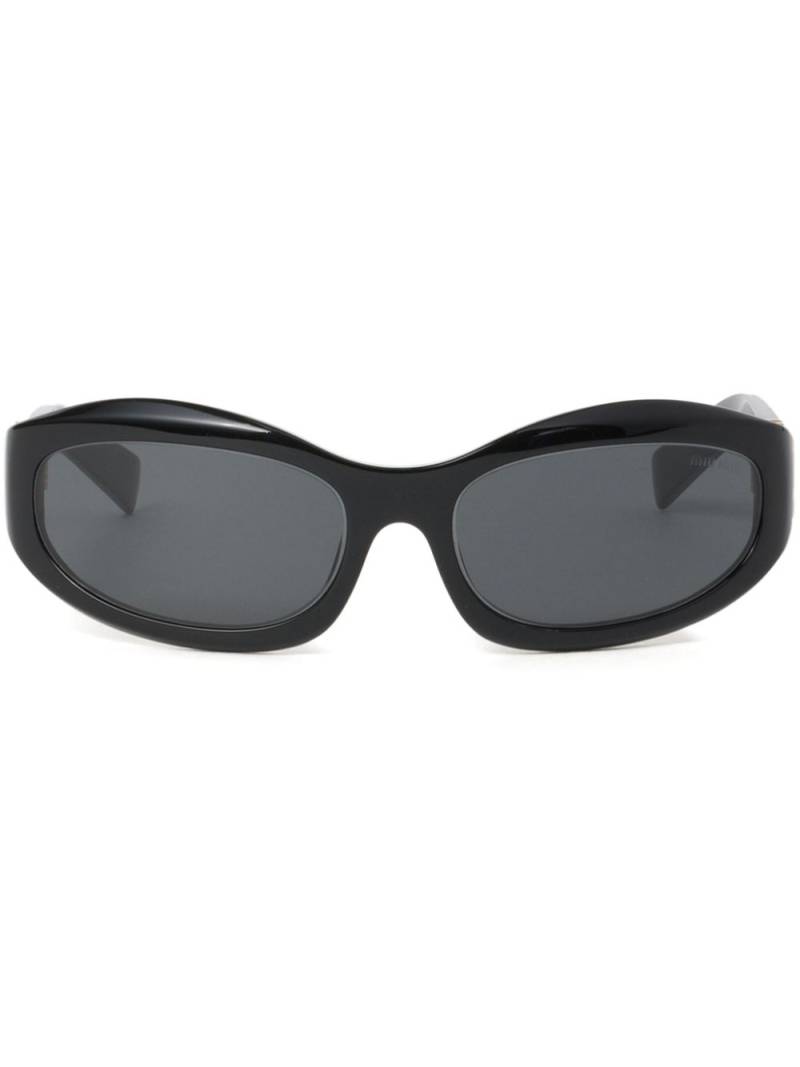 Miu Miu Eyewear Glimpse sunglasses - Black von Miu Miu Eyewear