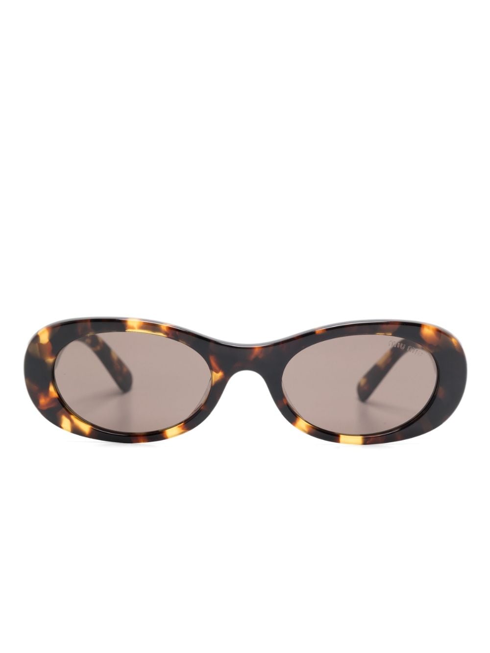 Miu Miu Eyewear Glimpse sunglasses - Brown von Miu Miu Eyewear