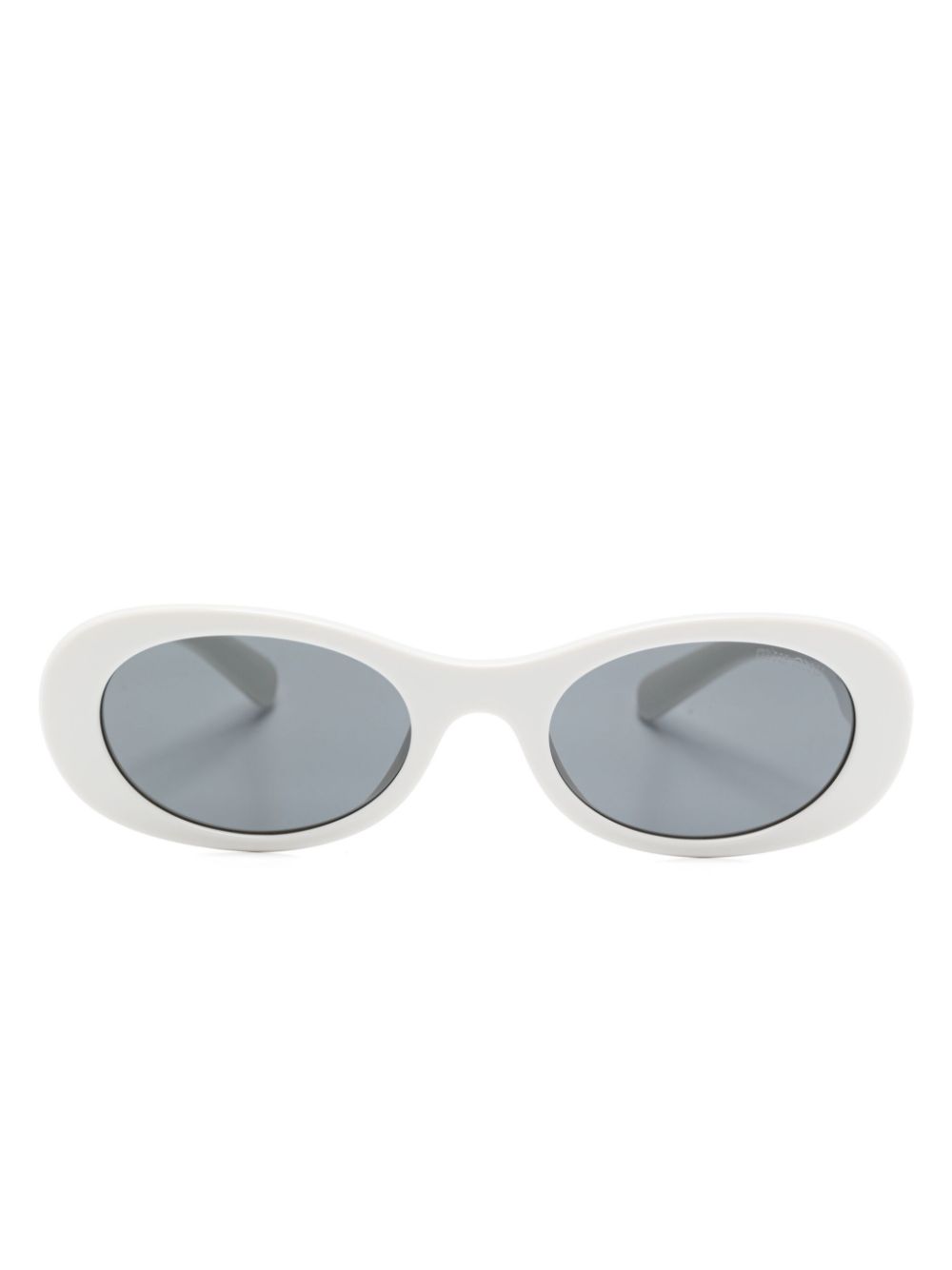 Miu Miu Eyewear Glimpse sunglasses - White von Miu Miu Eyewear