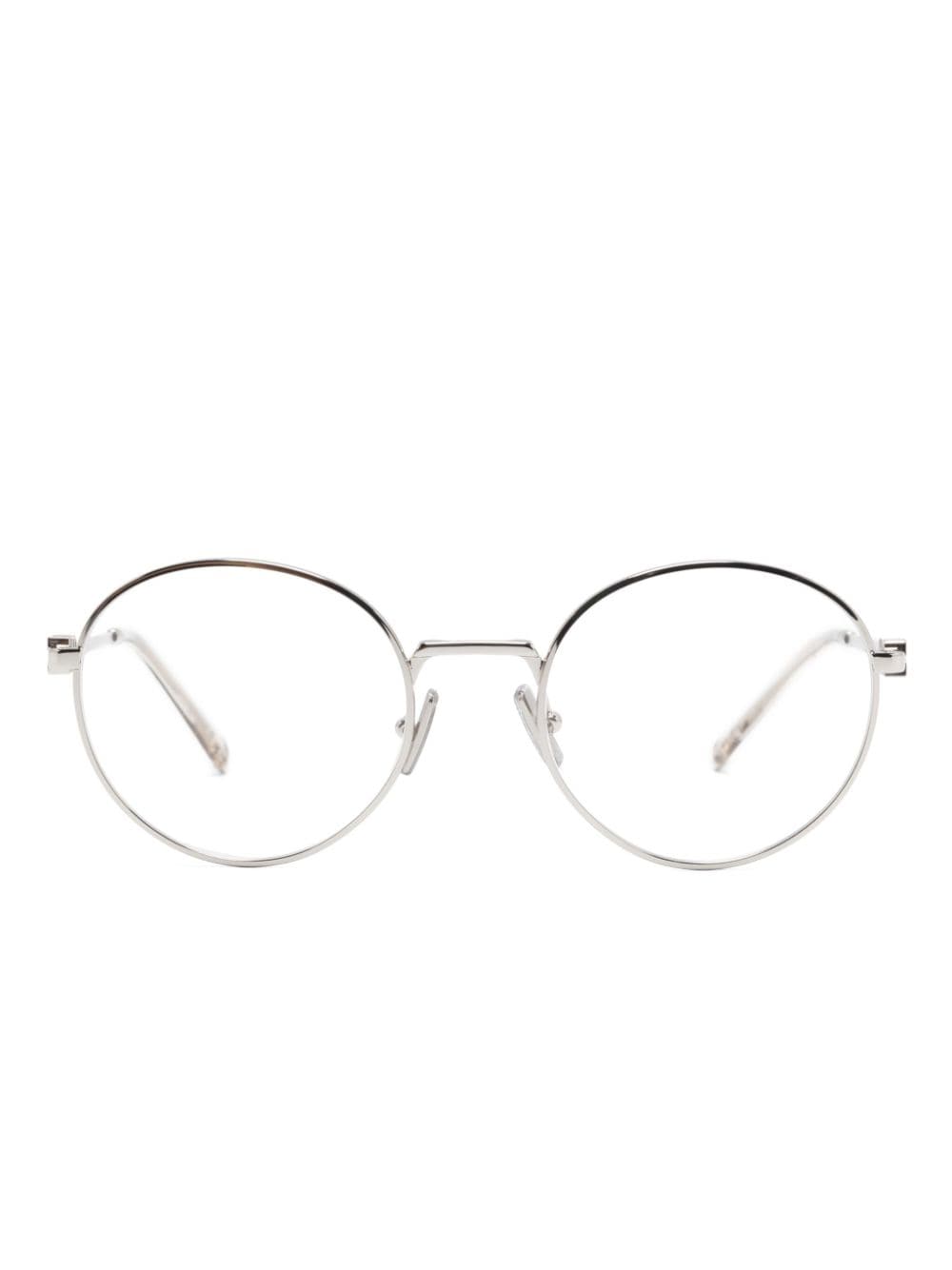 Miu Miu Eyewear Regard glasses - Silver von Miu Miu Eyewear