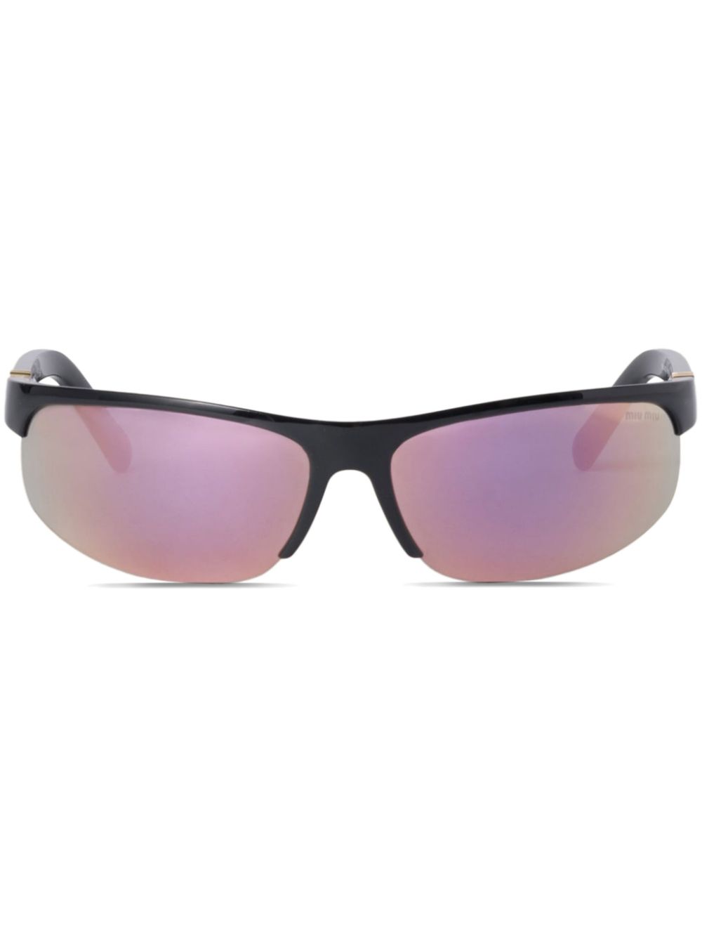 Miu Miu Eyewear Runway sunglasses - Black von Miu Miu Eyewear