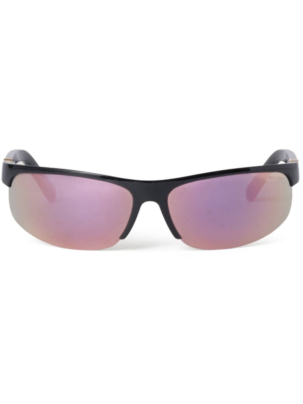 Miu Miu Eyewear Runway sunglasses - Black von Miu Miu Eyewear