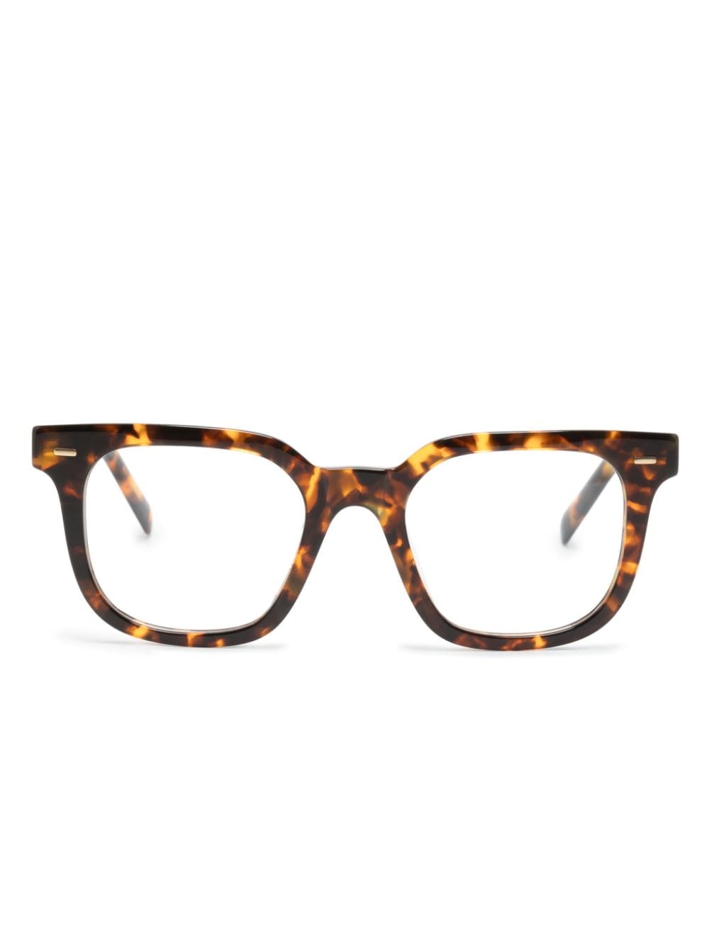 Miu Miu Eyewear VMU06X square-frame glasses - Brown