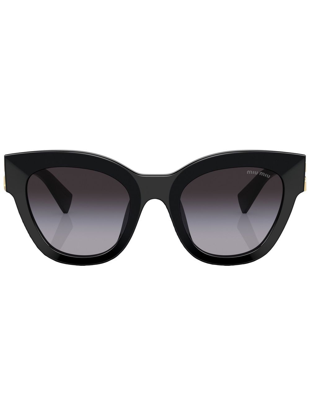 Miu Miu Eyewear cat-eye gradient-lens sunglasses - Black von Miu Miu Eyewear