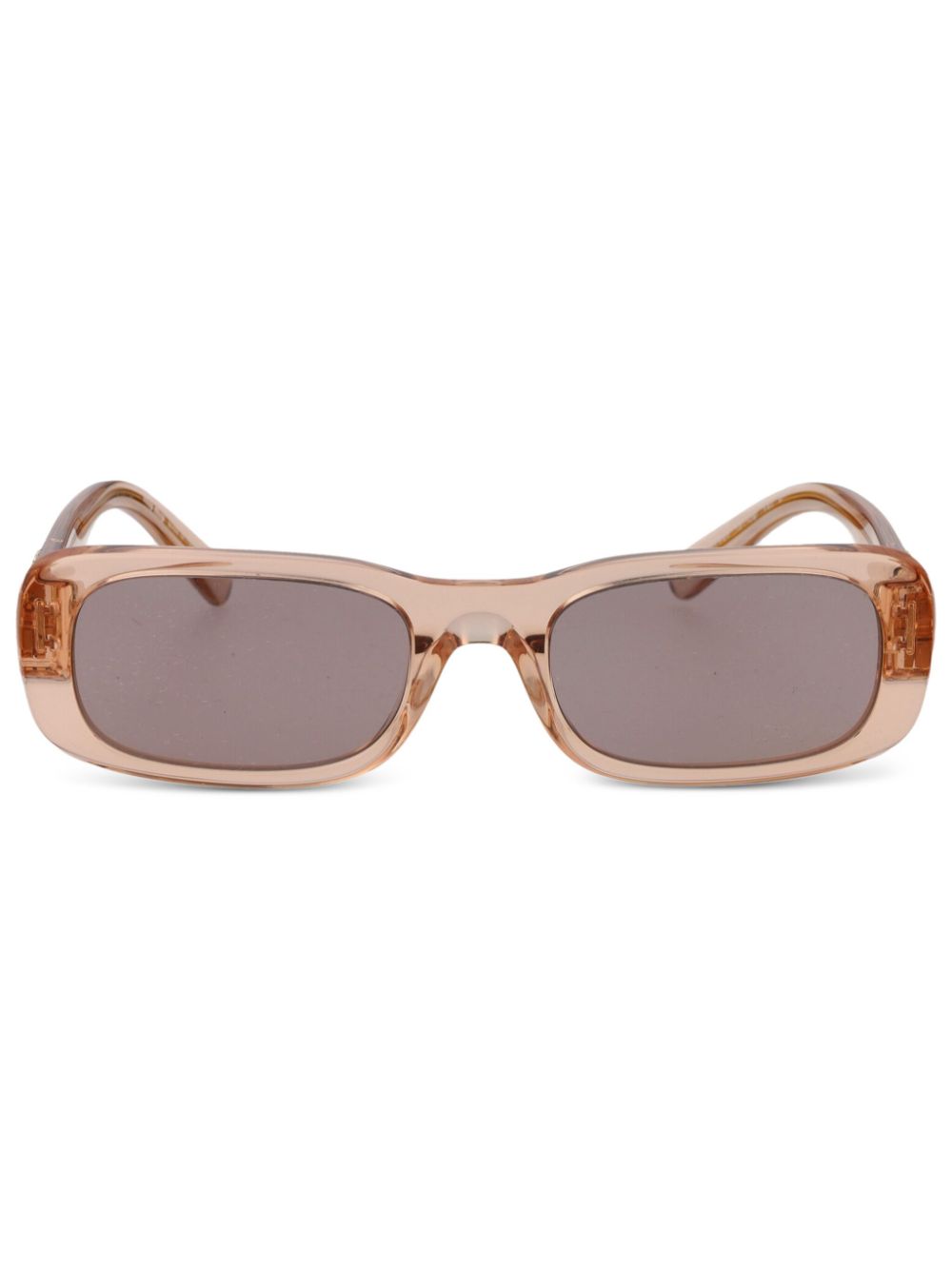 Miu Miu Eyewear rectangle-frame sunglasses - Brown von Miu Miu Eyewear