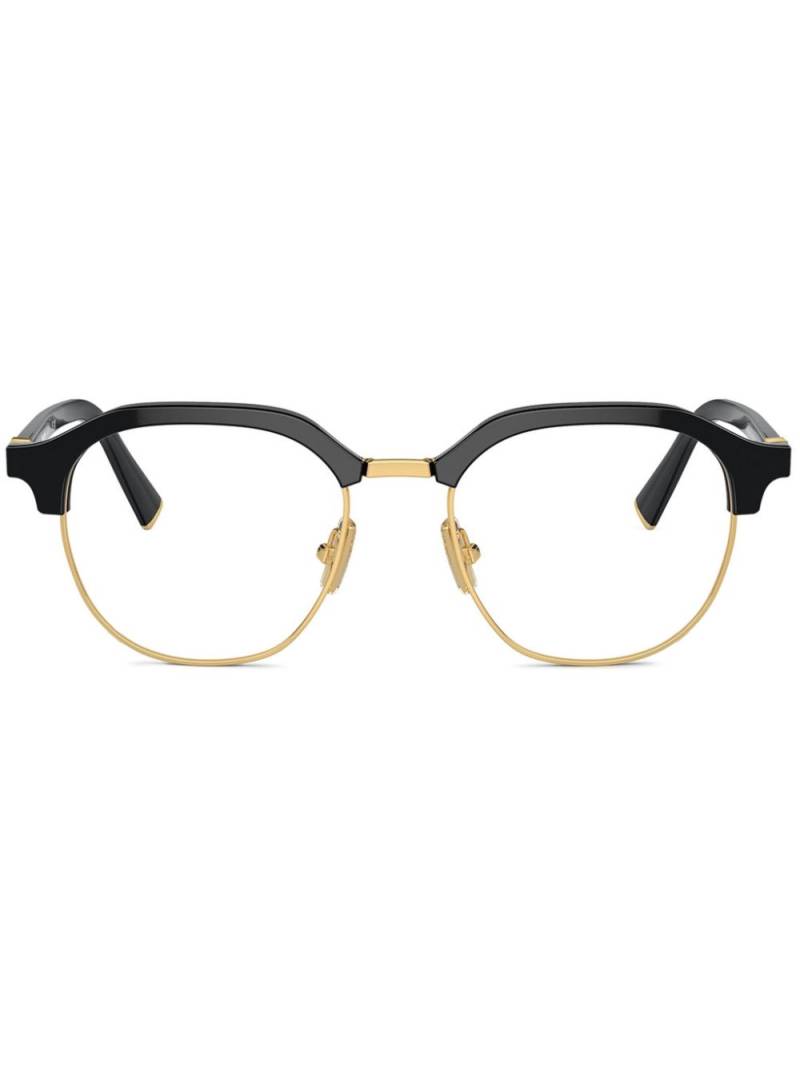 Miu Miu Eyewear round-frame glasses - Black von Miu Miu Eyewear