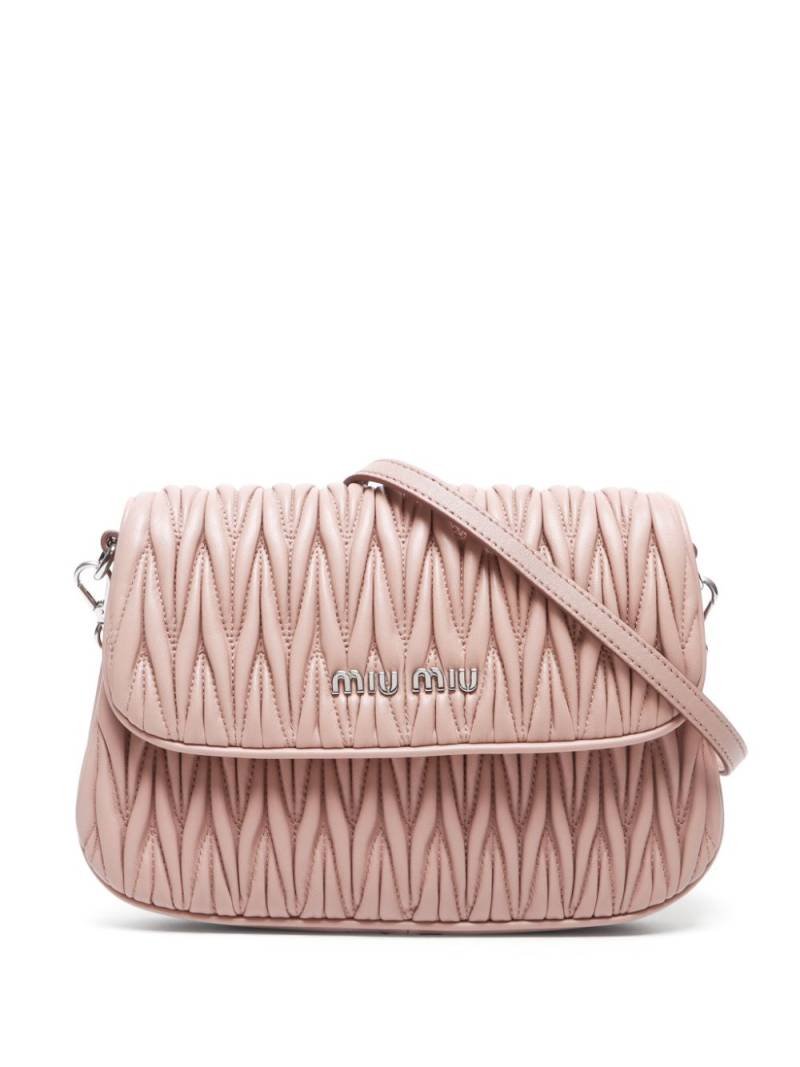 Miu Miu Pre-Owned matelassé shoulder bag - Pink von Miu Miu Pre-Owned